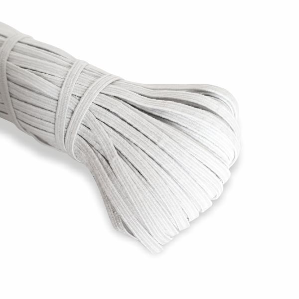 Резинка бельевая  3мм белая "люкс" (100м) - оптовая цена