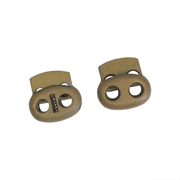 Стопор-фиксатор для шнура двойной хаки (1000шт) - оптовая цена