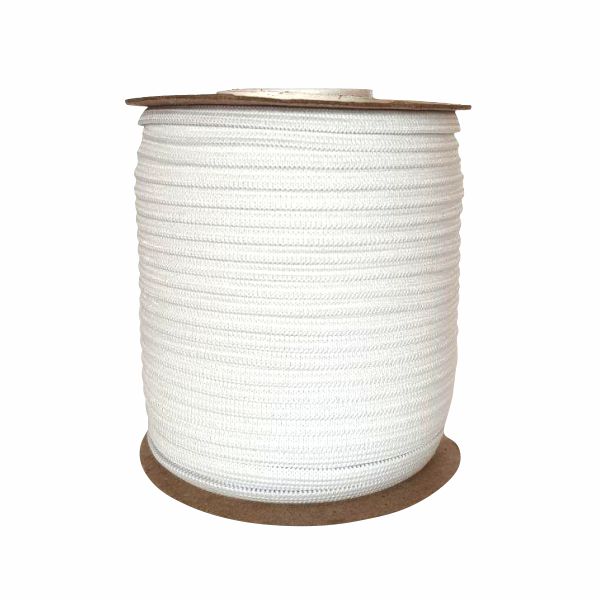 Резинка бельевая  8мм белая (100м) - оптовая цена