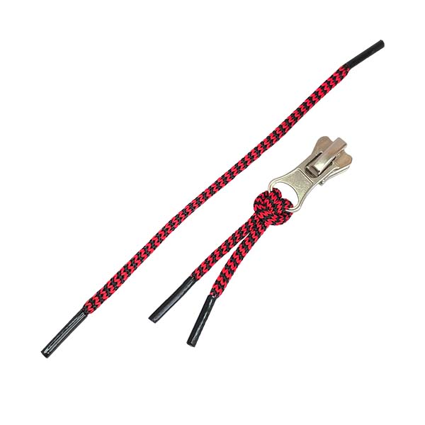 Пуллер на бегунок "ус" красно-чёрный (100шт) - оптовая цена