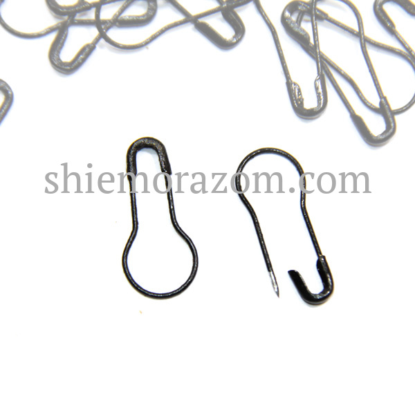 Булавка "Шпилька" черная (1000шт) - оптовая ціна